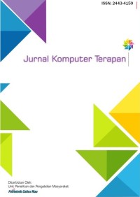 Jurnal Komputer Terapan Volume 7 No. 1 Edisi Mei 2021