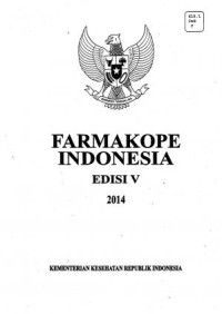Farmakope Indonesia Edisi V