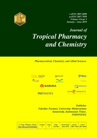 Journal of Tropical Pharmacy and Chemistry Vol. 4 No. 5 (2019)