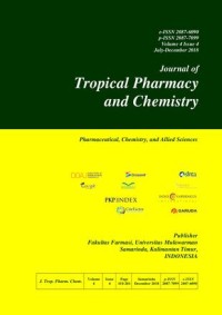 Journal of Tropical Pharmacy and Chemistry Vol. 4 No. 4 (2018)