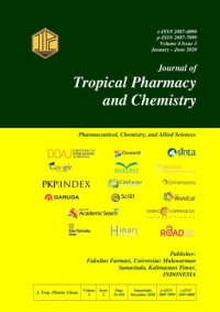 Journal of Tropical Pharmacy and Chemistry Vol. 5 No. 2 (2020)