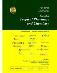 Journal of Tropical Pharmacy and Chemistry Vol. 5 No.3 (2021)