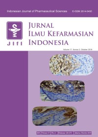 Jurnal Ilmu Kefarmasian Indonesia Vol 17 no 2 (2019)