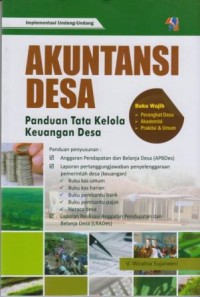 Akuntansi Desa : Panduan Tata Kelola Keuangan Desa