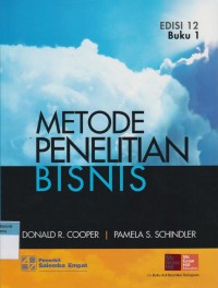 Metode Penelitian Bisnis Edisi 12 Buku 1