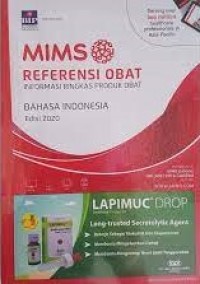 MIMS Referensi Obat : informasi ringkas produk obat Edisi 21 tahun 2020