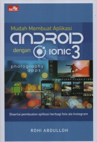 Mudah Membuat Aplikasi Android dengan Ionic 3