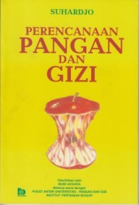 Perencanaan Pangan Dan Gizi