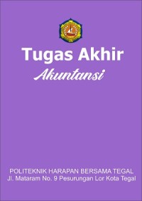 Prosedur Pengeluaran Kas Pada Dinas Perumahan Rakyat Kawasan Permukiman Serta Pertanahan Kabupaten Tegal (TA)