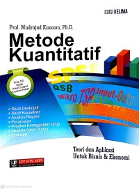 Metode Kuantitatif Teori dan Aplikasi untuk Bisnis & Ekonomi