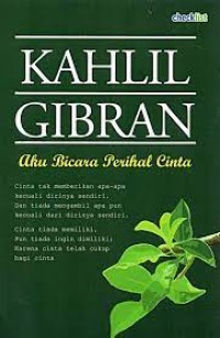 Aku Bicara Perihal Cinta