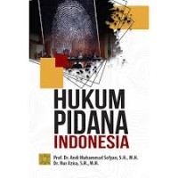Hukum Pidana Indonesia