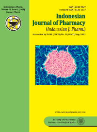 indanesian journal of pharmacy  Vol 29 No 1 (2018)