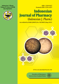 Indanesian journal of pharmacy Vol 29 No 3 (2018)