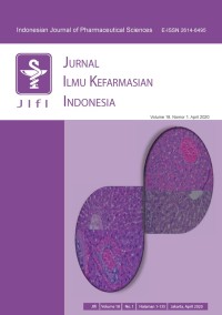 Jurnal Ilmu Kefarmasian Indonesia Vol 18 no 1 (2020)