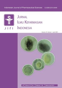 Jurnal Ilmu Kefarmasian Indonesia Vol 19 no 1 (2021)