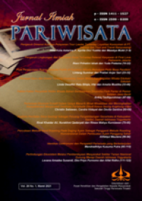 Jurnal Ilmiah Pariwisata Vol 26 No 1 (2021)