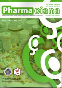 Pharmaciana: Jurnal Kefarmasian Vol. 13 No. 3 November 2023