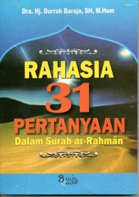Rahasia 31 pertanyaan dalam Surah Ar-Rahman