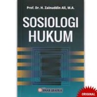 Sosiologi Hukum
