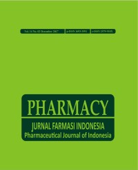 Jurnal Pharmacy, Vol. 18 No. 02 Desember 2021