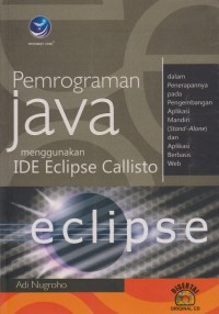 Pemrograman Java menggunakan IDE Eclipse Callisto