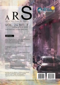 Ars: Jurnal Seni Rupa dan Desain vol 24 no 3 (2021)