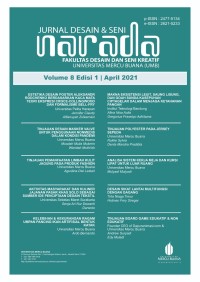 NARADA: Jurnal Desain & Seni Vol 8, No 1 (2021)