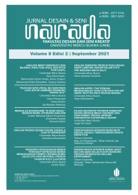 NARADA: Jurnal Desain & Seni Vol 8, No 2 (2021)