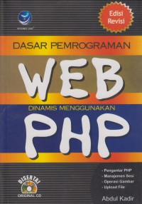 Dasar Pemrograman Web Dinamis Menggunakan PHP