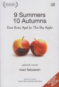 Image of 9 Summers 10 Autumns dari kota apel ke the big apple