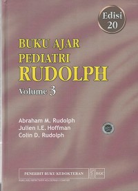 Buku Ajar Pediatri Rudolph Edisi 20 Volume 3