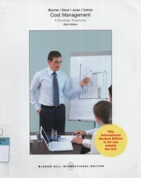 Cost Management A Strategic Emphasis Sixth Edition