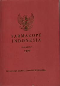 Farmakope Indonesia Edisi Ketiga