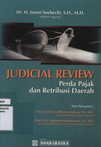Judical Review : perda pajak dan retribusi daerah