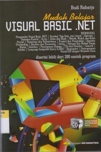 Mudah Belajar Visual Basic .NET: disertai lebih dari 300 contoh program