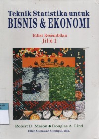 Teknik Statistika untuk Bisnis & Ekonomi (Edisi Kesembilan Jilid 1)