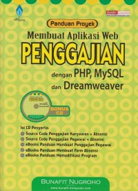 Panduan Proyek Membuat Aplikasi Web Penggajian dengan PHP, MySQL dan Dreamweaver