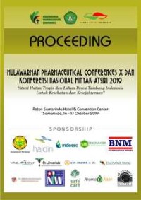 Proceeding of Mulawarman Pharmaceuticals Conferences Vol. 10 (2019)