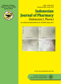 Indanesian journal of pharmacy Vol 31 No 1 (2020)